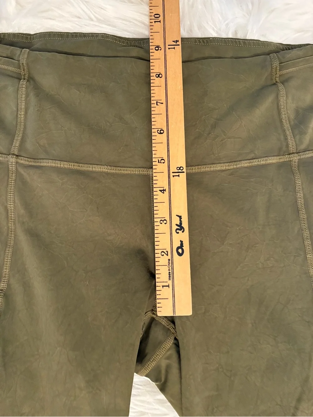 Lululemon Fast & Free Short 10” *Ice Wash Moss Green Bike Shorts 8 Style LW7BGHS